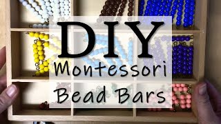 DIY Montessori Bead Bars [upl. by Ardnahc]