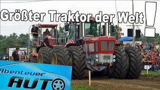 Größter Traktor der Welt  TractorPulling 400 PS Klasse  Abenteuer Auto Classics [upl. by Roosnam]