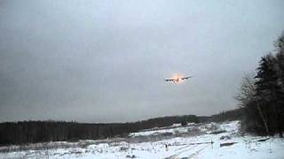 Il96300 RA96010 Aeroflot landing in SVO Moscow [upl. by Nnylirret]