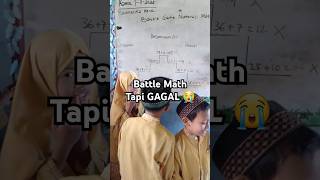 Battle Matematika Ilmu Yang Menyenangkan kegiatansekolah [upl. by Afaw]