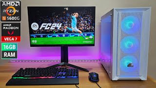 EA FC24 PC Ryzen 5 5600g amp 16gb RAM 1080P 60FPS [upl. by Shriner202]