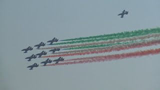 SORVOLO FRECCE TRICOLORI  MILANO 11 SETTEMBRE 2023 [upl. by Ophelia]