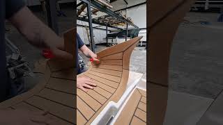 Regal speedboat new synthetic teak [upl. by Ilsel]