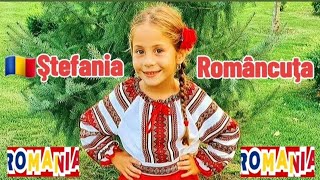 🔴StefaniaRomancuta ✨️🇷🇴👏Sunt o romancuta RomaniaBundita nouaO fata frumusica 1 Decembrie [upl. by Nwahsiek66]