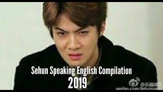 Sehun Speaking English Compilation  EXO Sehun Speaking English [upl. by Canfield]