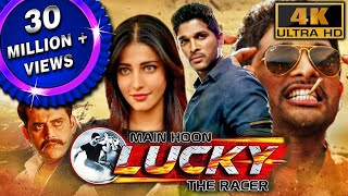 मैं हूँ लक्की द रेसर 4K ULTRA HD Allu Arjun Superhit Action Hindi Movie श्रुति हासन ब्रह्मानंदम [upl. by Enael868]