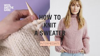 How To Knit The Eden Sweater [upl. by Laurette182]