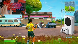 Xbox Series S OG Fortnite KBM Handcam  Best Xbox Settings 🤩 4K 120FPS [upl. by Esiocnarf507]