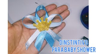 Distintivo para baby shower fácil  Como hacer distintivos para mis invitados  Gades [upl. by Tarton500]