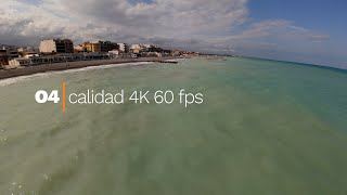 DJI AVATA 2  Spain Beach fly [upl. by Bashee]