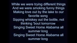 Kid Rock All Summer Long  Lyrics [upl. by Janot182]