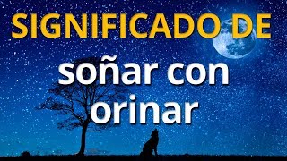 Qué significa soñar con orinar 💤 Interpretación de los Sueños [upl. by Iatnwahs]