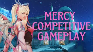 「 ✦ PINK MERCY GAMEPLAY ✦ 」Overwatch Competitive [upl. by Yance]