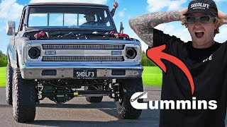 Compound TURBO Cummins first drive [upl. by Nievelt]