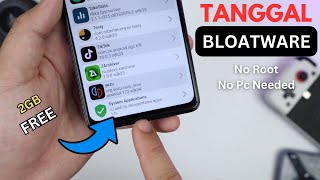 TANGGAL BLOATWARE  Pampabilis sa LAHAT ng Android Phones Easy and No Root [upl. by Furtek]