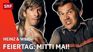 Neuer Nationalfeiertag «Mitti Mai» mit Heinz amp Werni  Comedy  Pasta del Amore  SRF [upl. by Bamby]