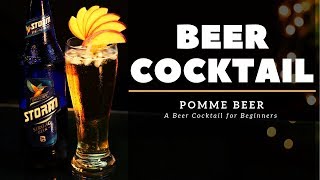 Beer Cocktail  How to make cocktail with beer in Hindi  Beer Cocktail Recipes  Dada Bartender [upl. by Auhsohey]