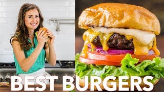 Ultimate Juicy Burger Recipe  Perfect Burgers Every Time 🍔 [upl. by Naharba]