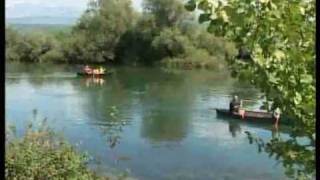 Canoe safari Cetina river [upl. by Ilajna394]