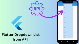 Flutter Dropdown List from API  How to Load Data from API to Dropdown Button [upl. by Henka]