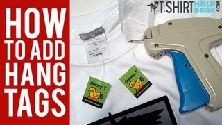 How to add Hang Tags to your T Shirts [upl. by Callum]