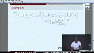 Lect3F LogNormal And Uniform Distributions [upl. by Nylsor528]