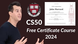 CS50 Harvard University Free Certification Course  How to get FREE Certification [upl. by Loredo]