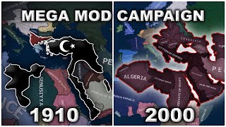 HOI4 Ottoman Empire Mega Mod Campaign 19102004 Great War Redux Kaiserreich Novum Vexillum [upl. by Garvy]