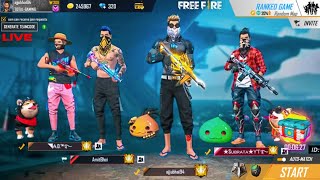 Free Fire Live  Heroic GrandMaster Push Global No1 In India [upl. by Cesar]