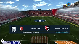 Estudiantes vs Newells Old Boys ● Copa de la liga Profesional 2024 ● PES 2021 [upl. by Donaugh]