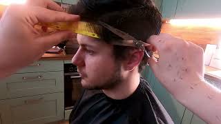 Misplaced ASMR Haircut Nr6 Silent Haircut No Talking Just Cutting [upl. by Ahsinehs964]