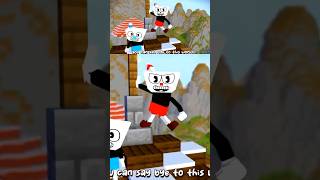 Cuphead in MINECRAFT Song 🎶 [upl. by Liamaj]