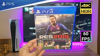 PES 19 in 2022 PS5 Gameplay 4K HDR 60FPS [upl. by Aihpos]