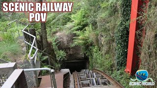 Scenic Railway POV Scenic World Incline Railway  NonCopyright [upl. by Taub]