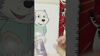 Skye Chase Ryder sticker asmr diy stickerbook asmr [upl. by Niran]