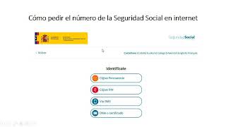 ¿Cómo solicitar online el número de la Seguridad Social NUSS 2024 [upl. by Syck]