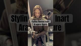 Styling rooted hair on Aragorn figure by INARTOfficial inart inartaragorn [upl. by Malloch]