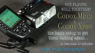 Godox MF12 amp Godox Xpro  Step by step set up [upl. by Htide417]