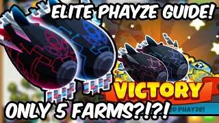 BTD6  How I beat The Elite Phayze for This Week Alpine Run [upl. by Nivag531]