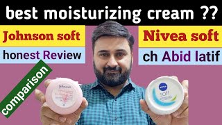 best moisturizing cream in Pakistan  nivea soft moisturizing cream  Johnson soft moisturizer [upl. by Ahsaenat]