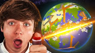 I Destroyed Earth in Minecraft [upl. by Asertal]