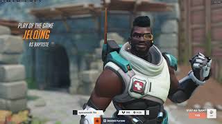 POTG Gale Baptiste God Overwatch 2 Season 9 Gameplay Top 500 [upl. by Pretrice]