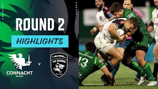 Connacht v Hollywoodbets Sharks  Highlights  Round 2  URC 202425 [upl. by Arvad]