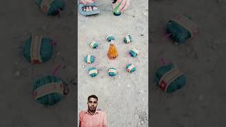 Sutli bam vs Diwali anar crackers testing 😱🎇 crackers diwali experimentfireworksshorts [upl. by Wetzell]