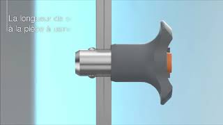 Comment fonctionne une goupille darrêt autobloquante avec longueur de serrage autoajustable [upl. by Barling581]