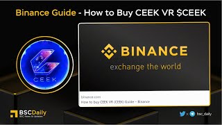 BİNANCEIN RESMİ SİTESİ CEEK VR COİNİN 541A 120X YÜKSELECEĞİ TAM TARİHİ AÇIKLADI🚀2 SIFIR ATIM🔥 [upl. by Atla]