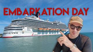 Embarkation Day on Carnival Magic  Boarding in Miami  September 8 2024 [upl. by Haelhsa]