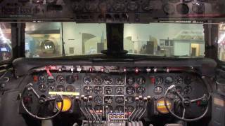 American Airlines Douglas DC7 Cockpit and Cabin Tour  Air and Space Museum [upl. by Oguh]