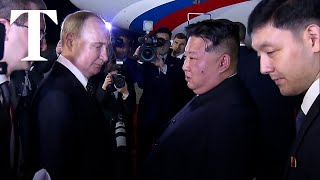 Putin leaves North Korea after historic state visit [upl. by Iadahs924]