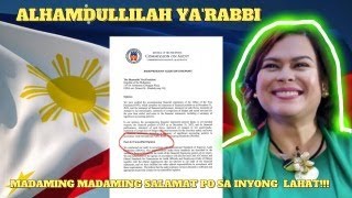 SAMBAYANANG PILIPINO NAGBUBUNYI VP SARA DUTERTES CONFIDENTIAL FUND IS CLEAN  COA [upl. by Tadich]